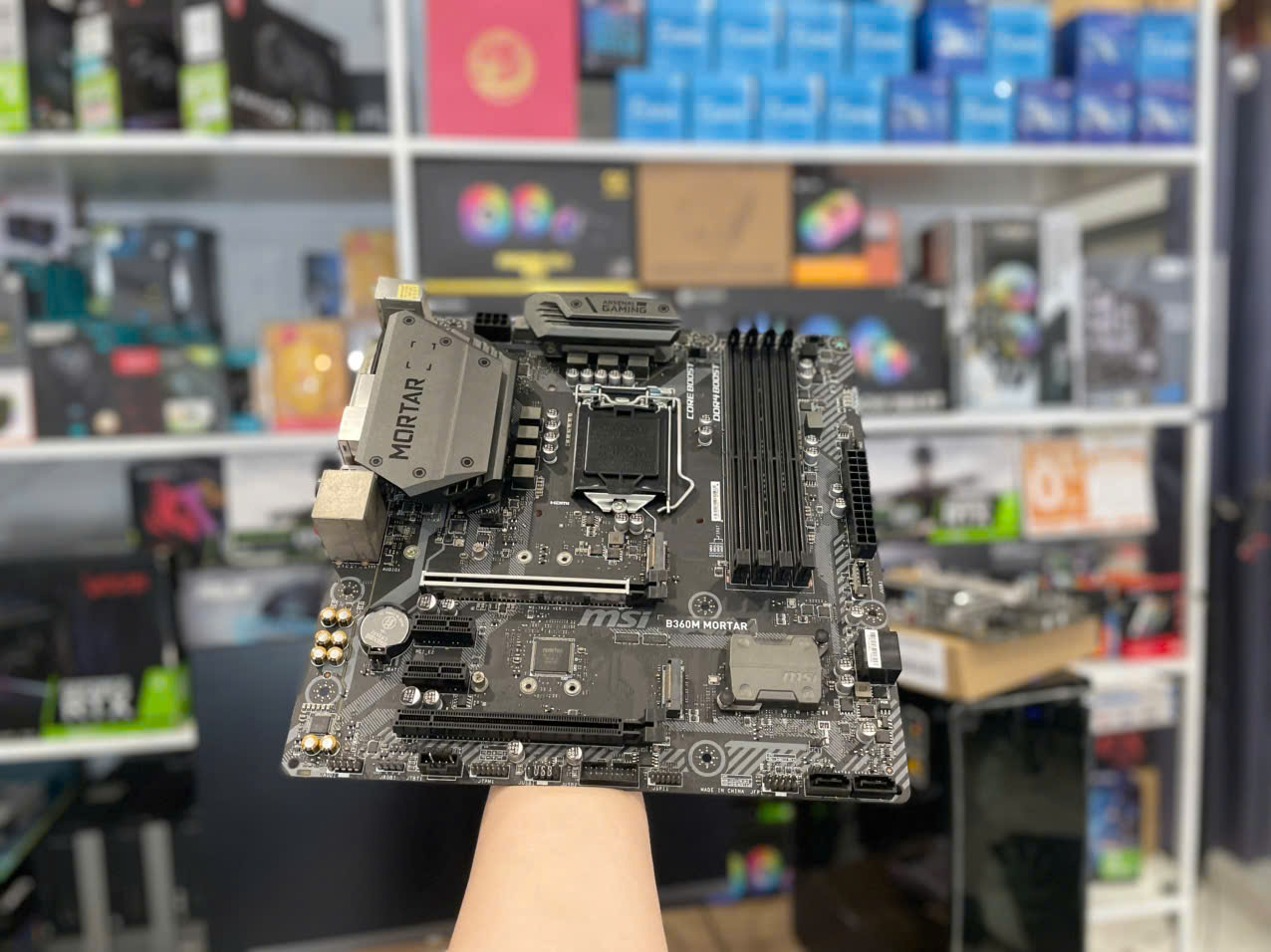 Main B360M MSI Mortar Gaming Intel thế hệ 8 9